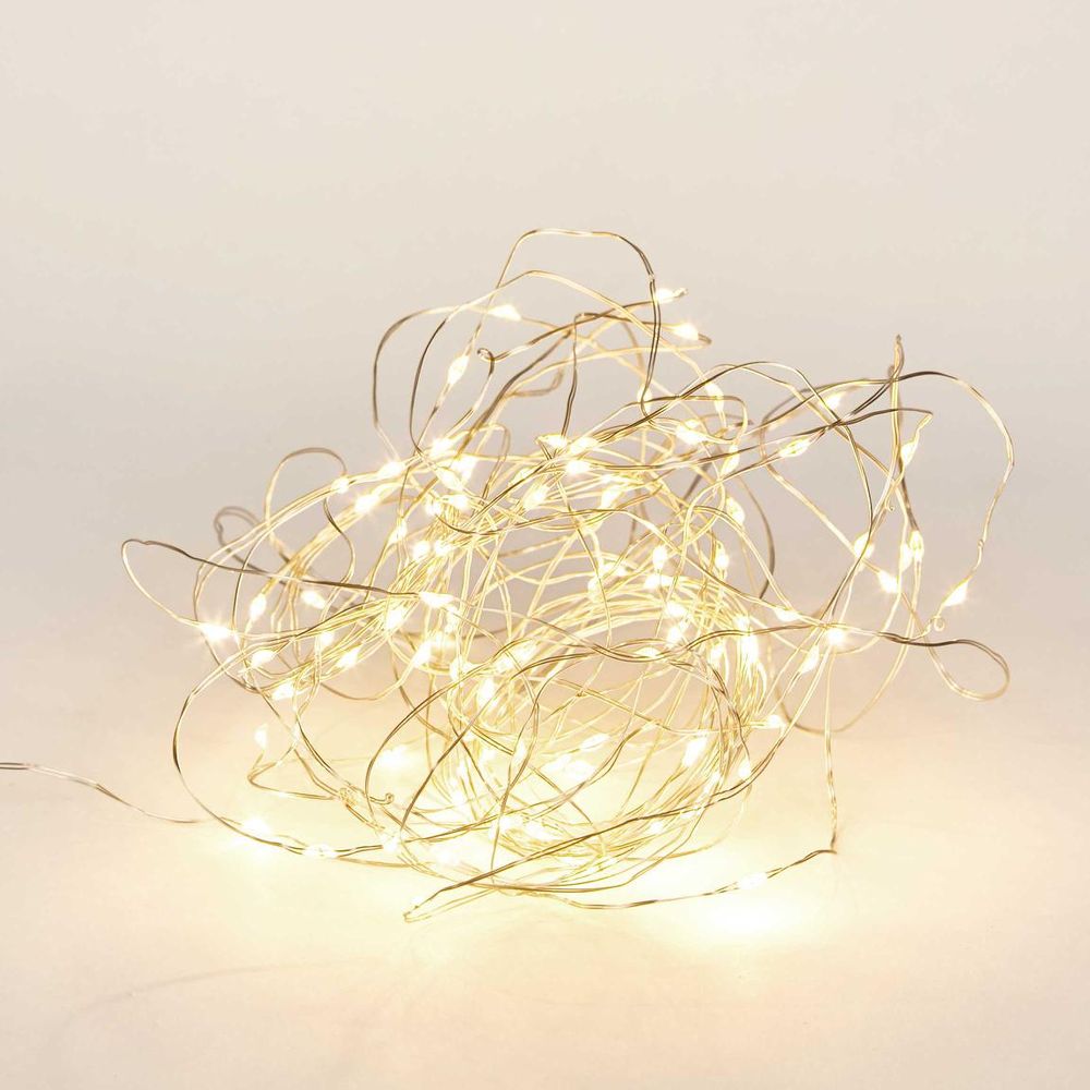 10M Led Fairy Lights 100 Lights Battery Operated