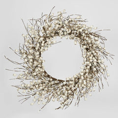 White Berry Wreath