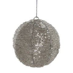 Bisoir Beaded Bauble Silver