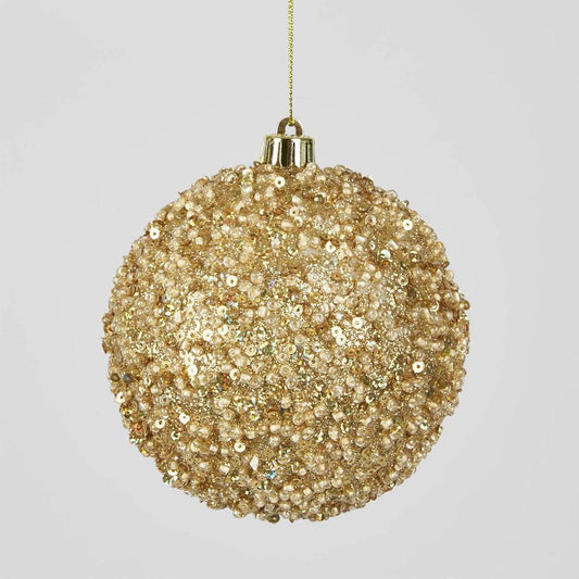 Gold Crush Bauble Med（4 件套）