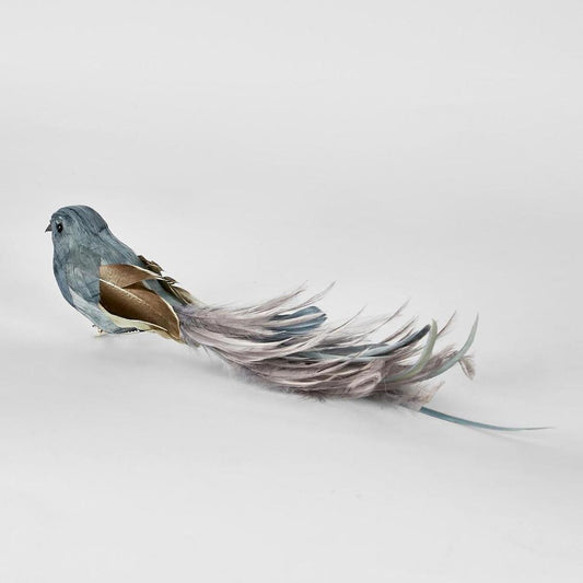 Olsern Clip On Bird Light Blue (Set Of 4)