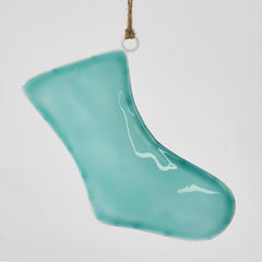 Benny Iron Hanging Sock Aqua Blue Lge