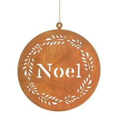 Country Noel Decoration Large Rust