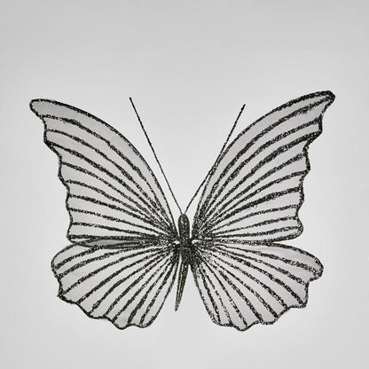 Sera Clip On Butterfly Black Sml