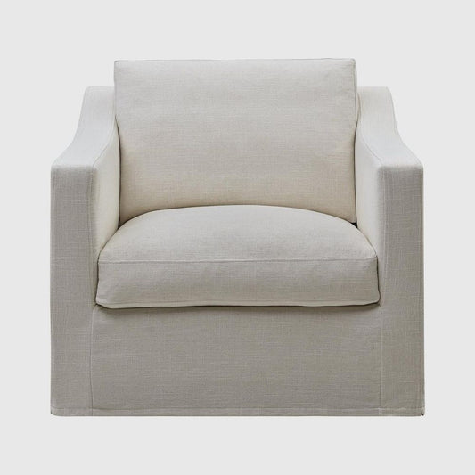 Clovelly Hamptons Armchair Ivory