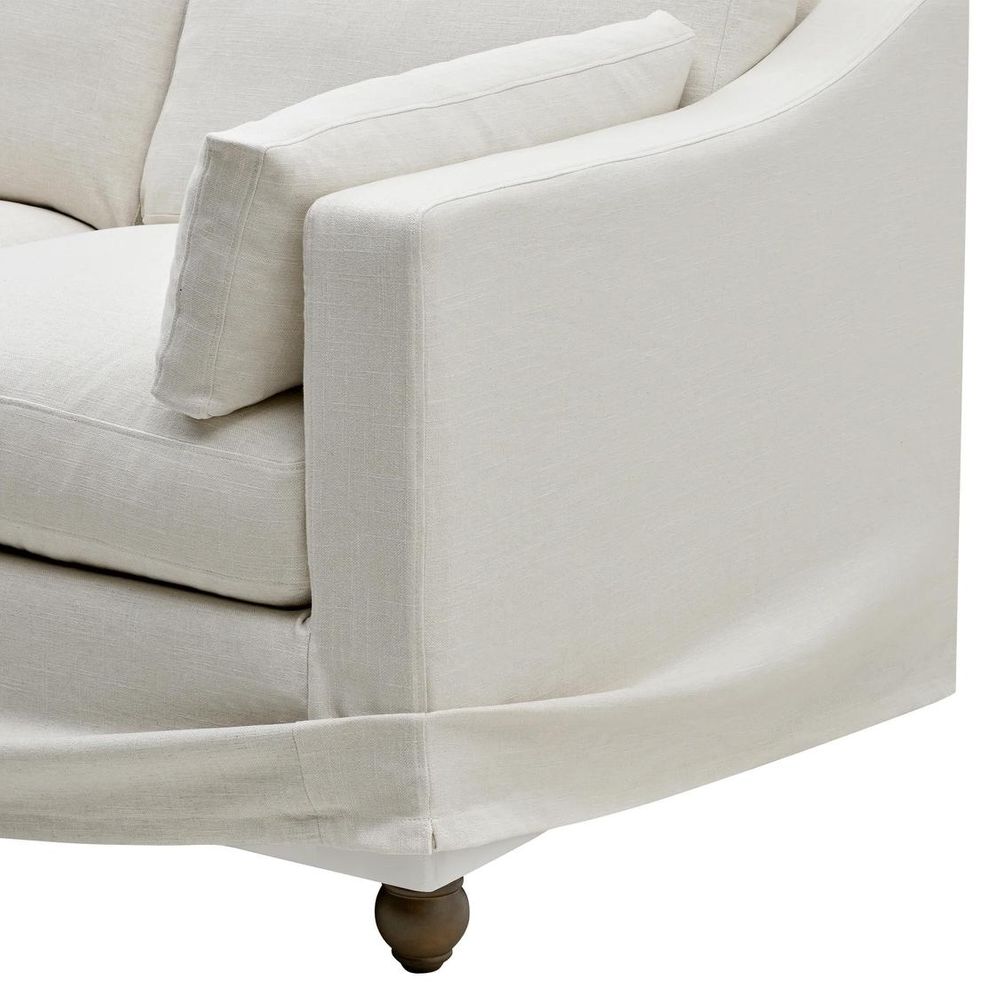 Clovelly Hamptons 2 Seat Sofa Ivory