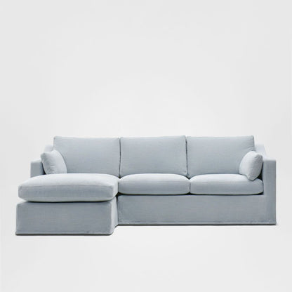Clovelly 3 Seater Left Chaise Sofa Beach