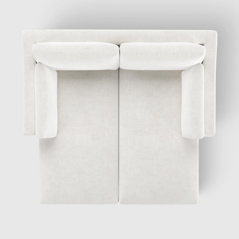 Clovelly Double Chaise Daybed Ivory