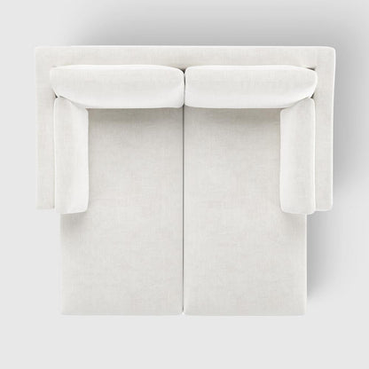 Clovelly Double Chaise Daybed Ivory