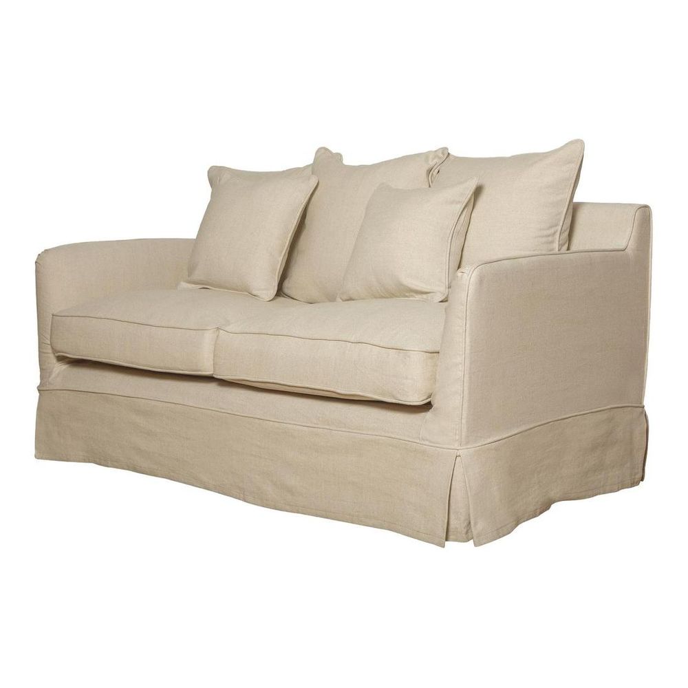 Noosa Hamptons 2.5 Seat Sofa Bed Beige