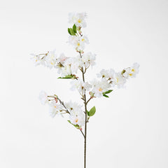 Cherry Blossom Stem White