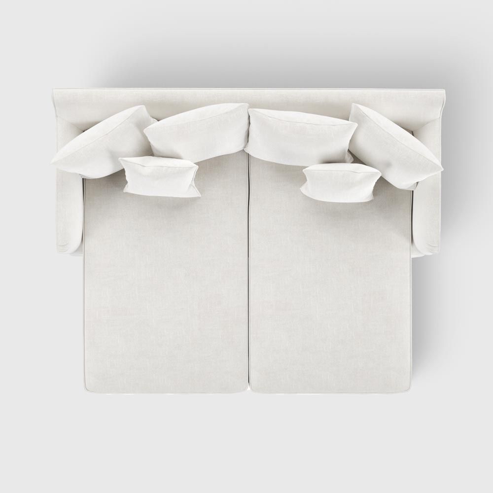 Noosa Double Chaise Daybed Ivory