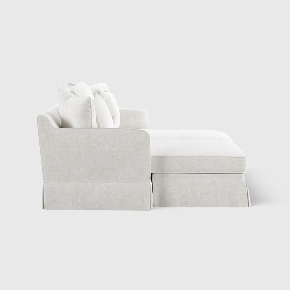 Noosa Double Chaise Daybed Ivory