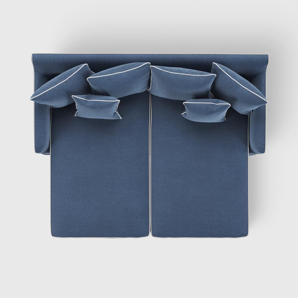 Noosa Double Chaise Daybed Navy