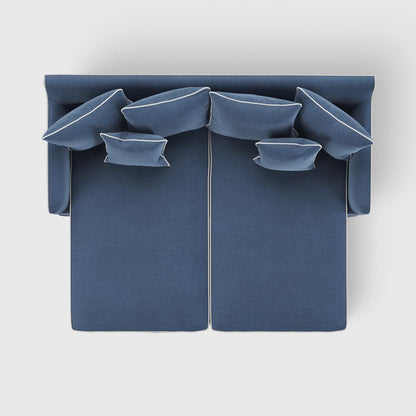 Noosa Double Chaise Daybed Navy