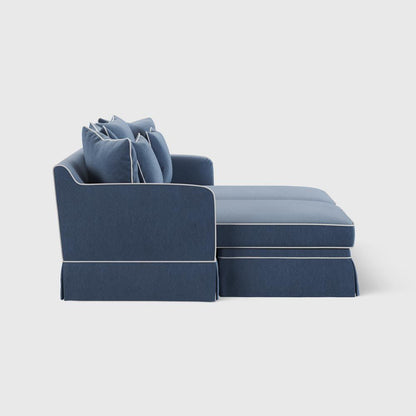 Noosa Double Chaise Daybed Navy