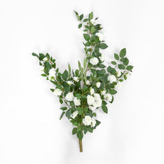 Hanging Rose Spray White