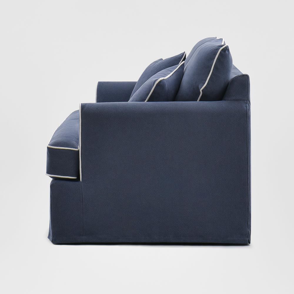 Byron Hamptons 2.5 Seat Sofa Navy