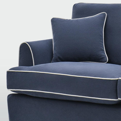Byron Hamptons 2.5 Seat Sofa Navy