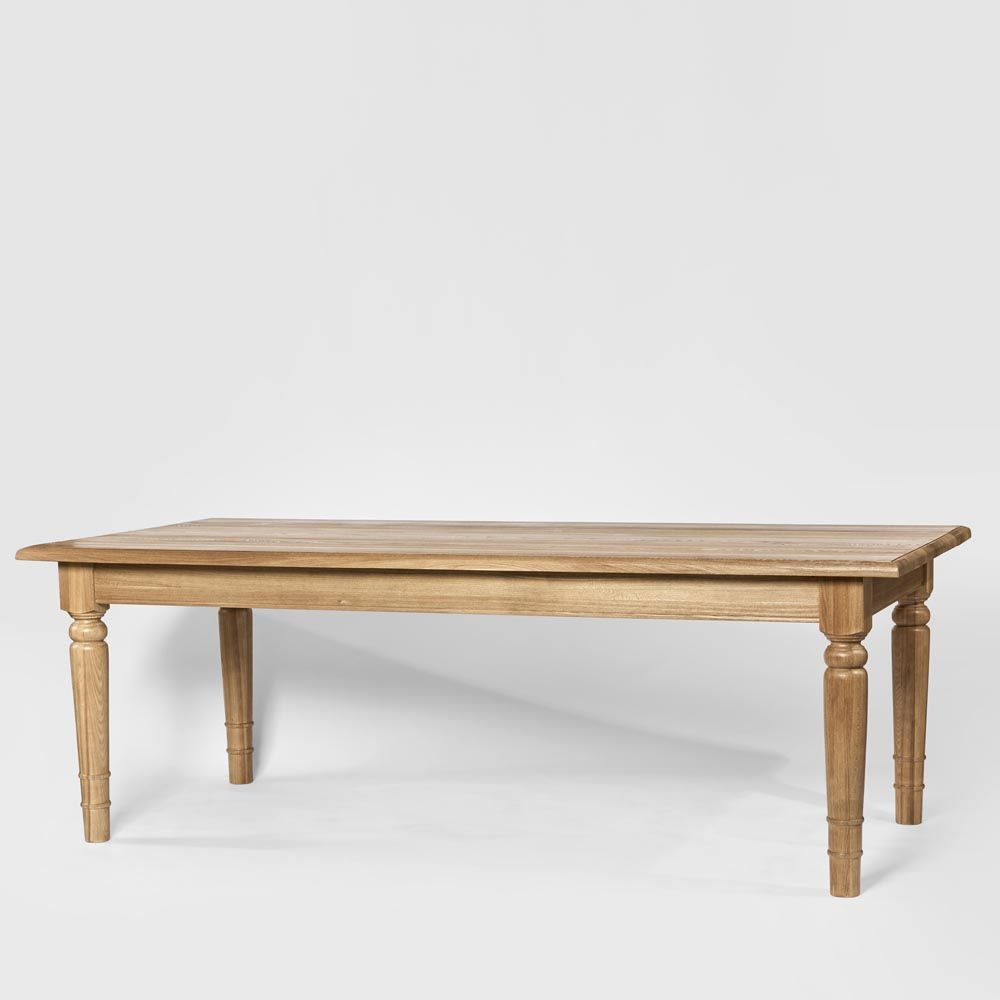 Windsor Table Rectangular Weathered Oak