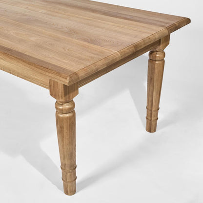 Windsor Table Rectangular Weathered Oak
