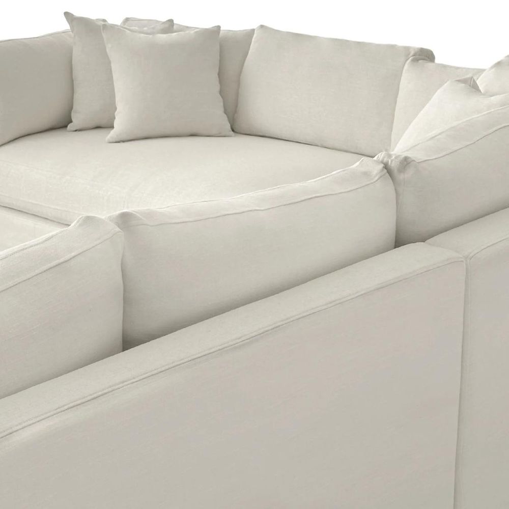 Marbella Modular Sofa Ivory - Left Facing