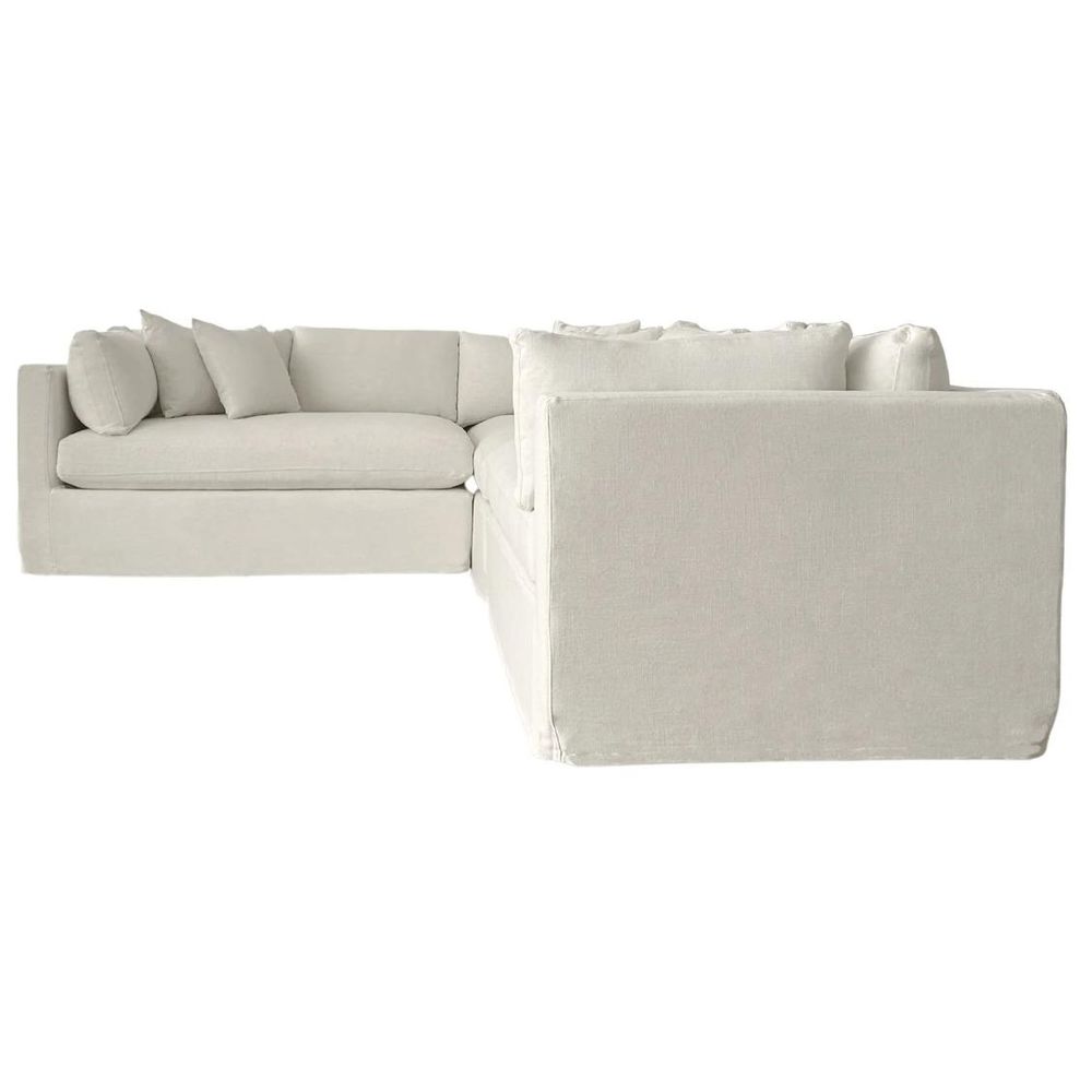 Marbella Modular Sofa Ivory - Left Facing