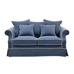 Avalon Hamptons 2 Seat Sofa Navy