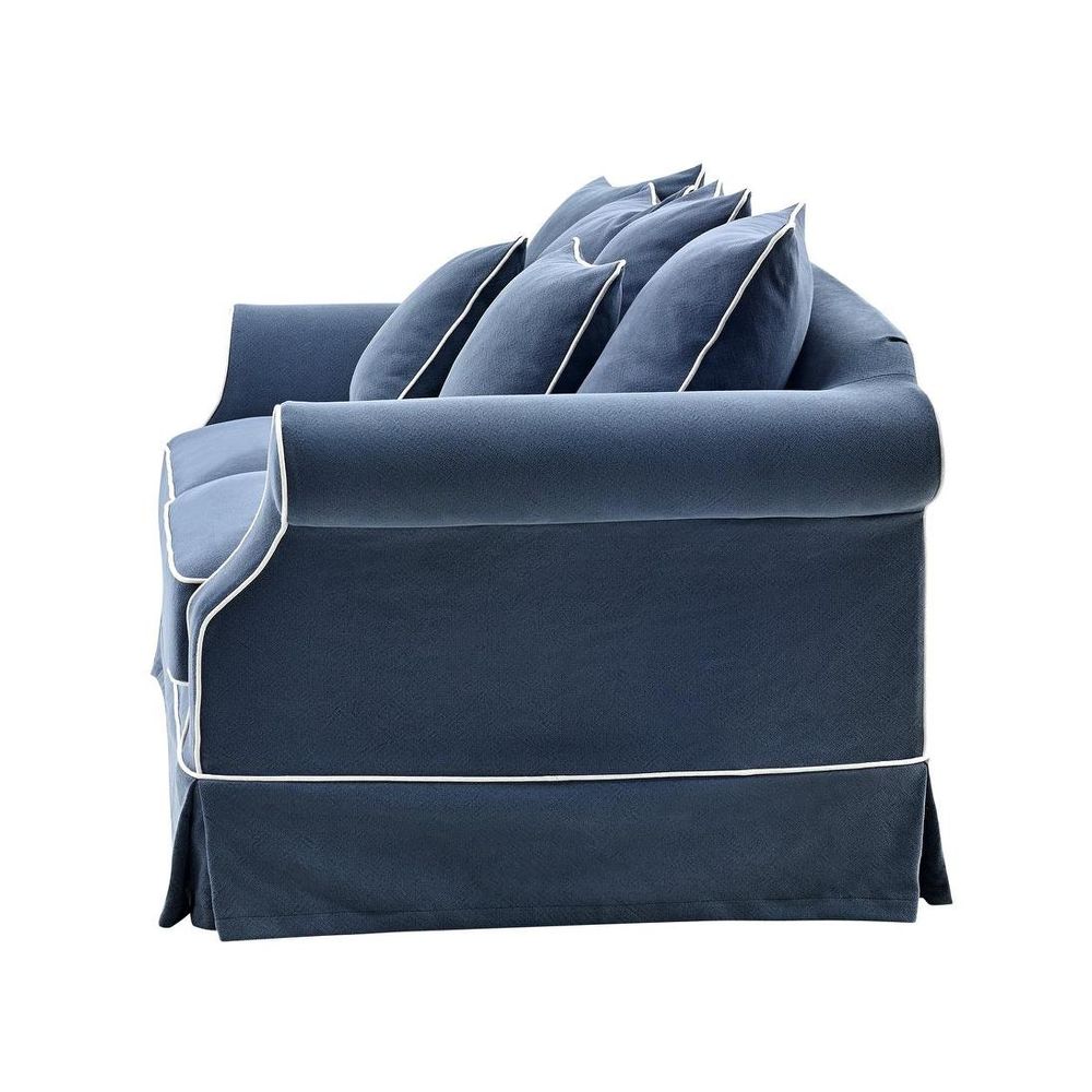 Avalon Hamptons 3 Seat Sofa Navy