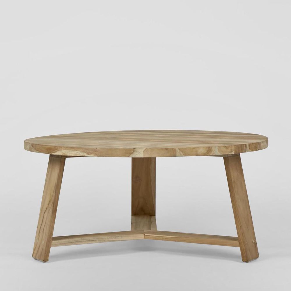 Bermuda Teak Coffee Table 90Cm - Outdoor Under-Cover