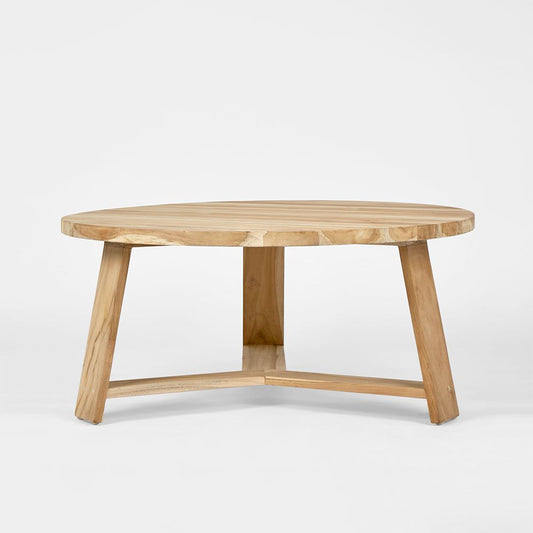 Bermuda Teak Coffee Table 90Cm - Outdoor Under-Cover