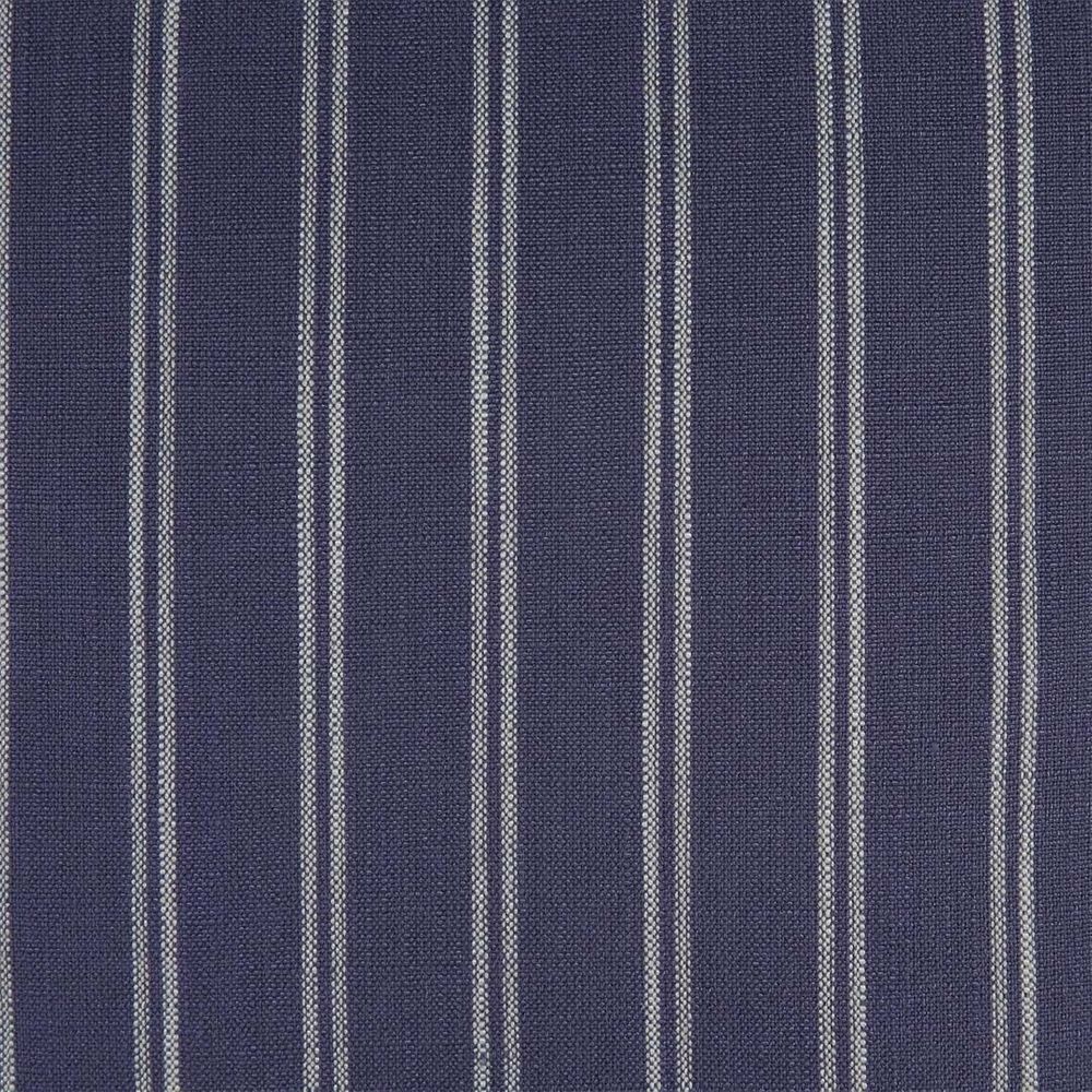 55Cm Throw Cushion Navy/White Stripe