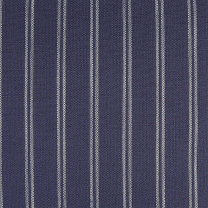 55Cm Throw Cushion Navy/White Stripe