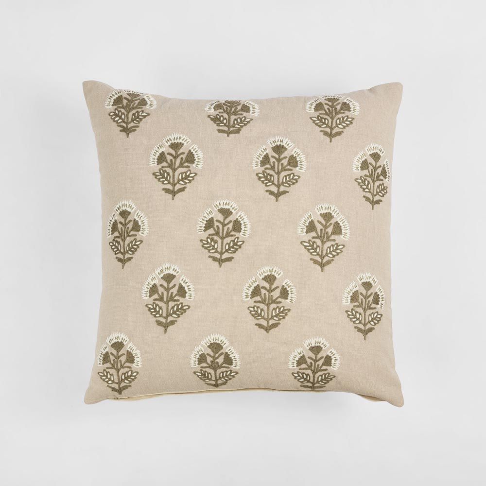 Prairie Cushion Cover 50X50Cm Natural/Multi-Coloured