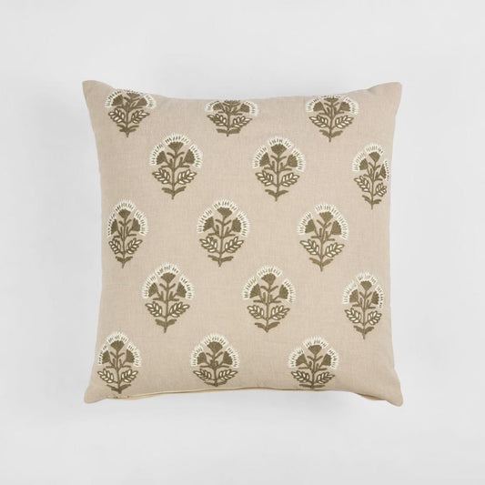 Prairie Cushion Cover 50X50Cm Natural/Multi-Coloured