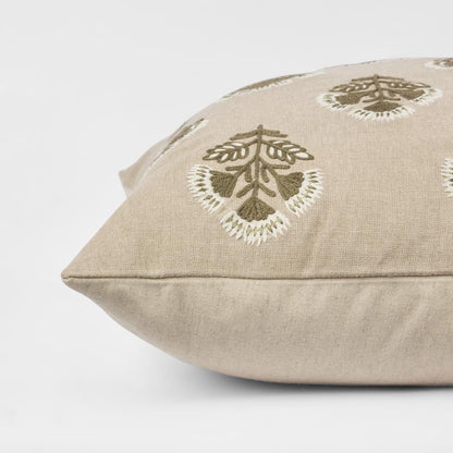 Prairie Cushion Cover 50X50Cm Natural/Multi-Coloured