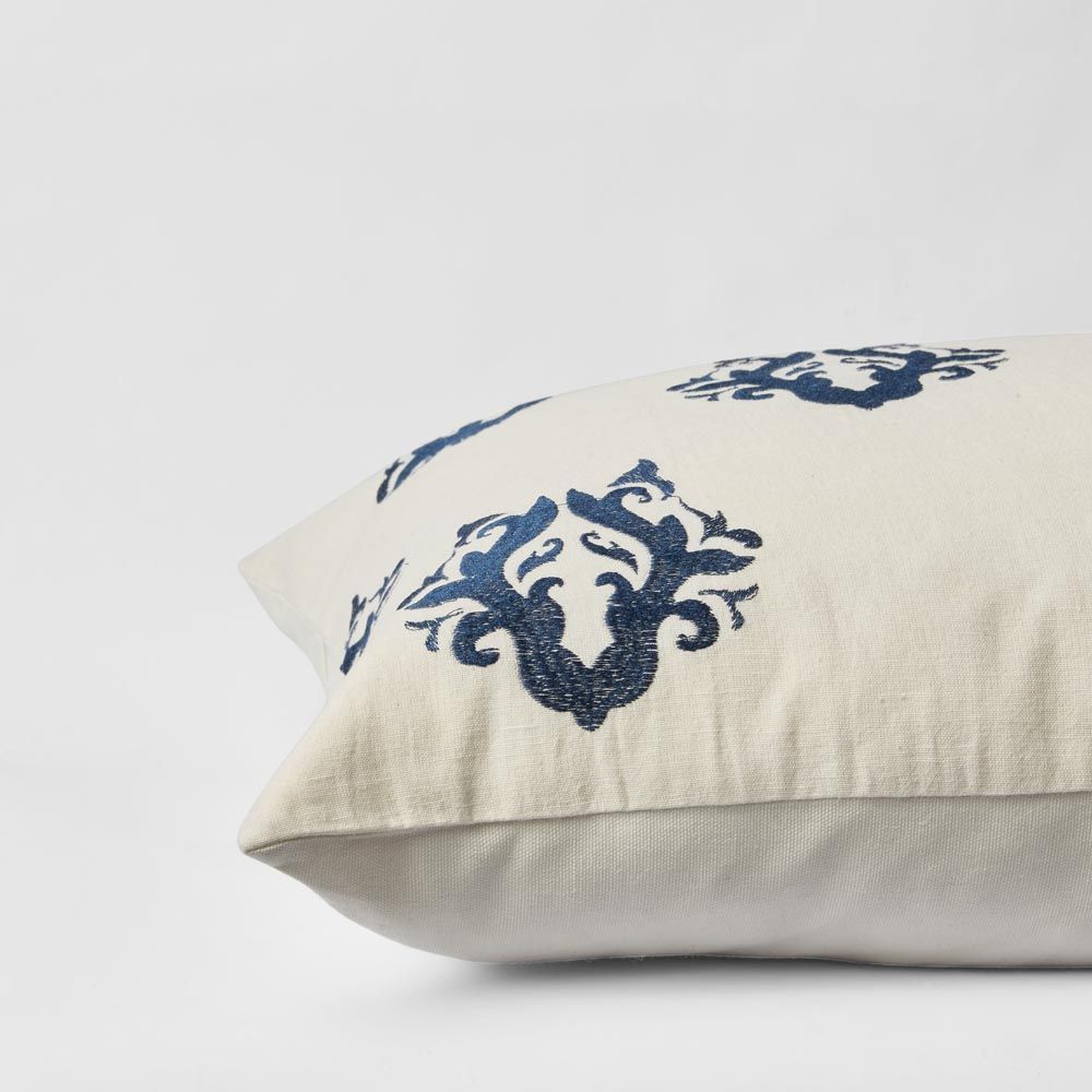 Bluebird Cushion Cover 40X60Cm Blue/White