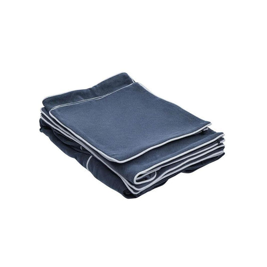 Noosa Hamptons Chaise Lhf Navy - Cover Only