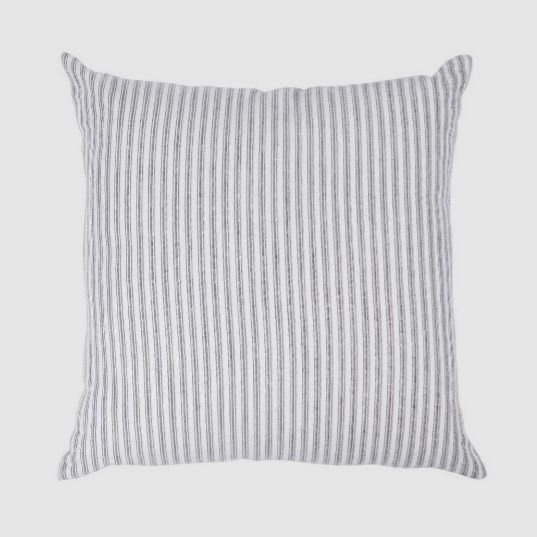 Ticking Cushion Blue 50X50