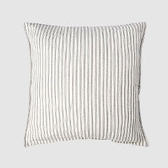Ticking Cushion Grey 50X50