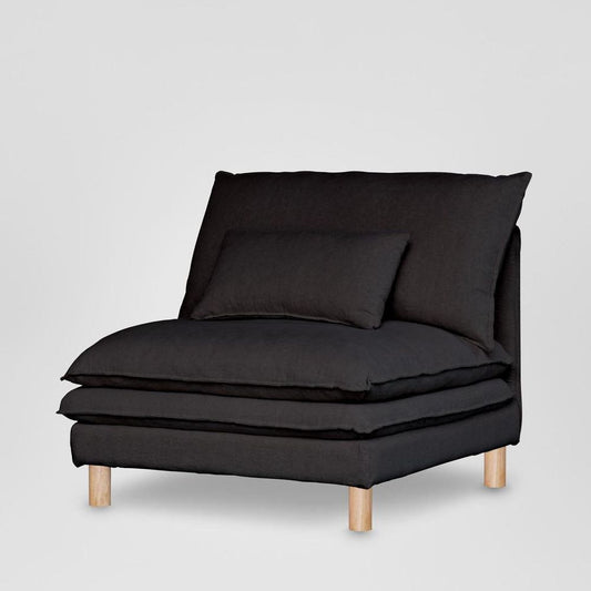Aura Single Seat Cover C7 Black