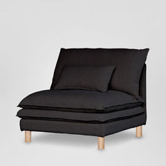 Aura Single Seat Cover C7 Black