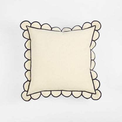 Paree Cushion Cover 50X50Cm Natural/Blue