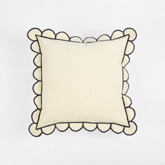 Paree Cushion Cover 50X50Cm Natural/Blue