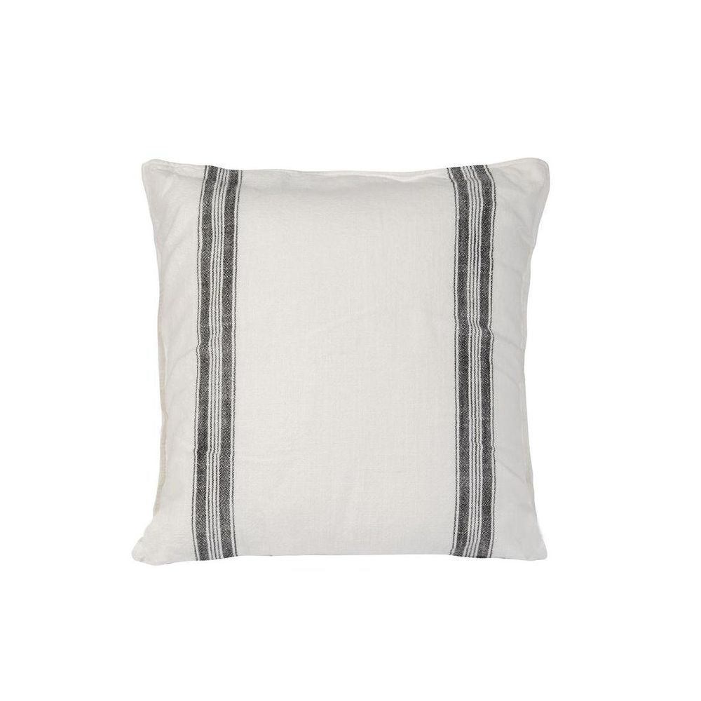 Stripe Slub Cushion 50X50 Whte