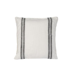 Stripe Slub Cushion 50X50 Whte