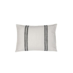Stripe Slub Cushion 40X60 White