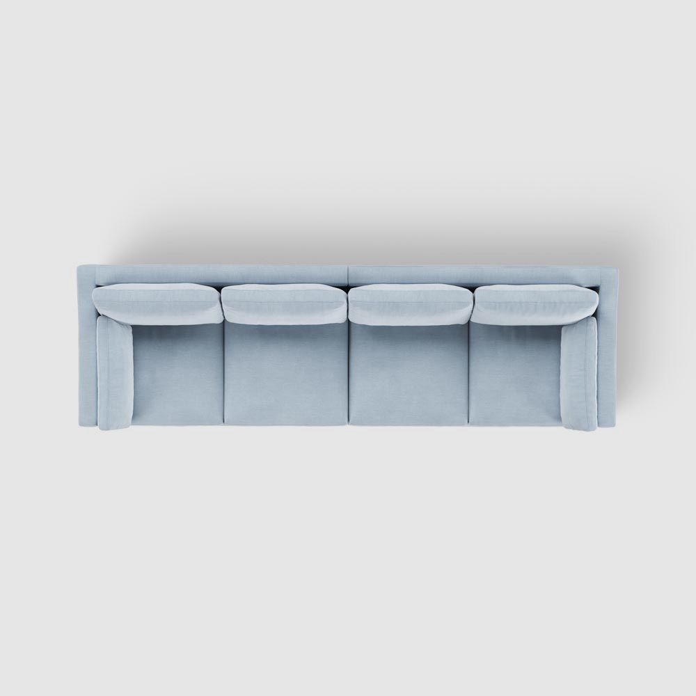 Clovelly 4 Seat Modular Sofa Beach