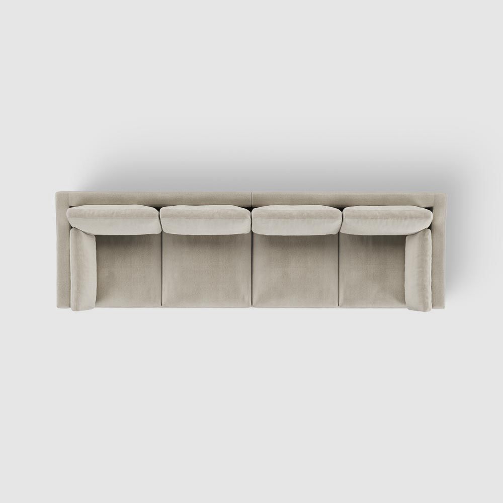 Clovelly 4 Seat Modular Sofa Natural