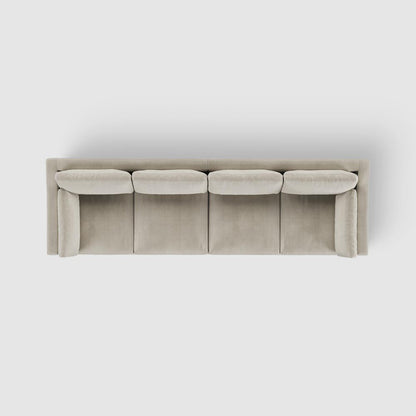 Clovelly 4 Seat Modular Sofa Natural